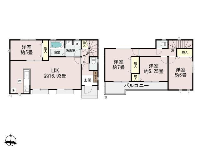 名古屋市守山区桔梗平２丁目の新築一戸建