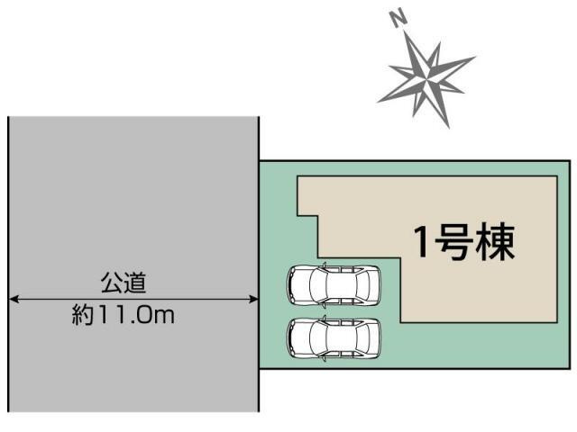 名古屋市名東区香流２丁目の新築一戸建の区画図|名古屋市名東区香流2丁目1棟 … 