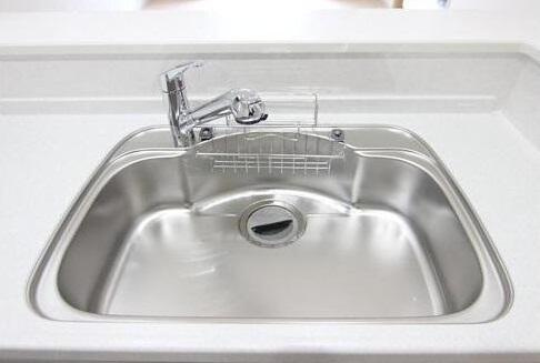 名古屋市名東区香流２丁目の新築一戸建の浴室|シンク 