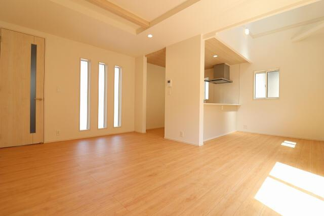 名古屋市南区源兵衛町１丁目の新築一戸建の居間・リビング|(1)号棟 LDK（16.25帖） 