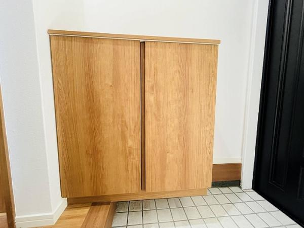 名古屋市守山区高島町の中古一戸建の収納|「玄関」シューズボックス 