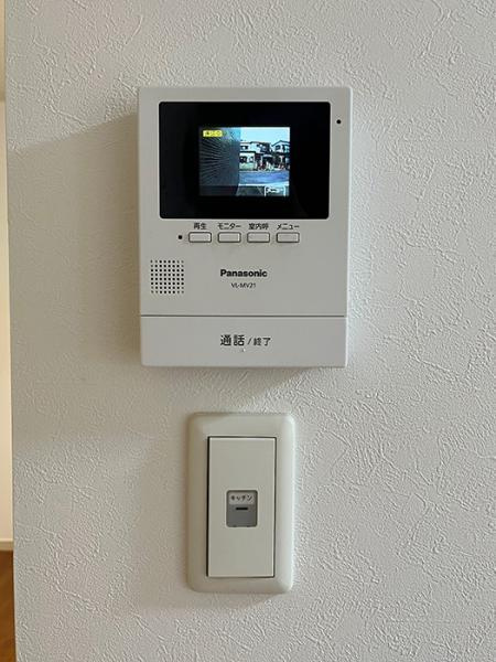 名古屋市守山区菱池町の中古一戸建の防犯設備|「インターフォン」モニター付… 