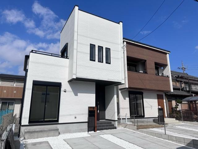 名古屋市港区惟信町４丁目の新築一戸建の外観|販売現地 