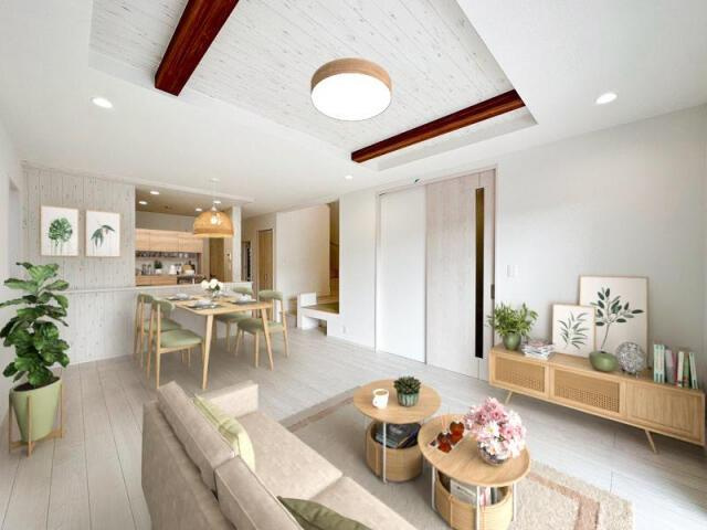 名古屋市港区惟信町４丁目の新築一戸建のその他|リビング2号棟（家具はCGで合… 