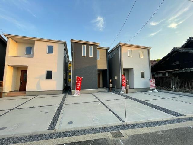 名古屋市中川区万場３丁目の新築一戸建の前面道路含む現地写真|快適な住まいほど日増しに思い… 