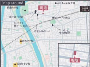 名古屋市中川区横前町の新築一戸建の地図|周辺施設充実！　スーパー、コ… 