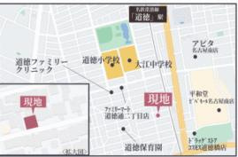 名古屋市南区観音町９丁目の新築一戸建の地図| 