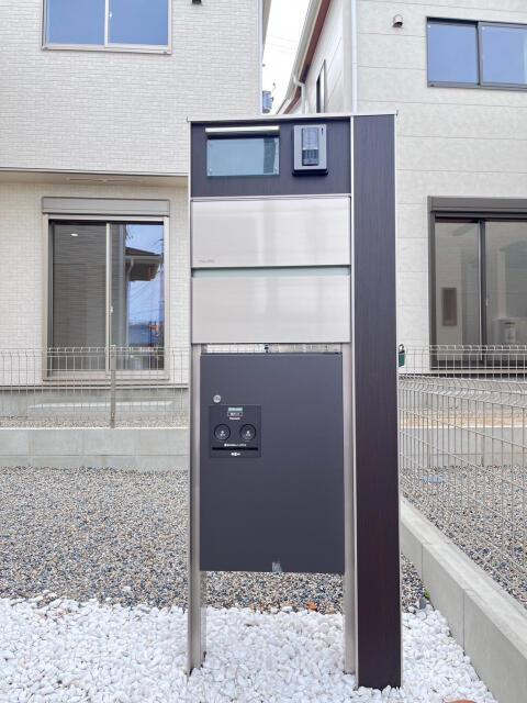 名古屋市港区船頭場２丁目の新築一戸建のその他|門柱（6号棟） 