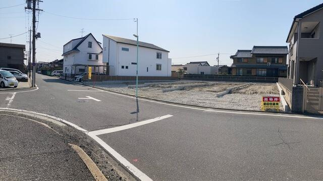名古屋市港区小賀須３丁目の新築一戸建の前面道路含む現地写真| 