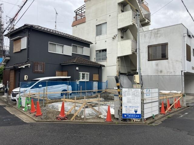 名古屋市港区津金２丁目の新築一戸建の前面道路含む現地写真|目に入るだけでホッとする、そ… 