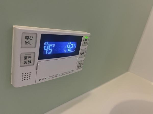 名古屋市中川区上脇町１丁目の中古一戸建の防犯設備|「設備」給湯パネル 