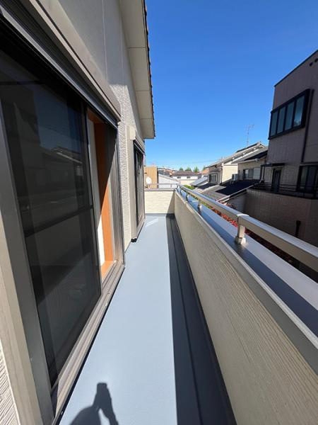 名古屋市中村区横井１丁目の中古一戸建のバルコニー|ベランダ１ 