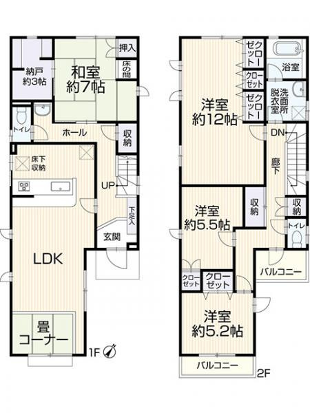 名古屋市北区稚児宮通２丁目の中古一戸建