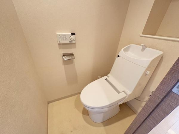 名古屋市天白区平針南４丁目の中古マンションのトイレ|「トイレ」ウォシュレット付き… 