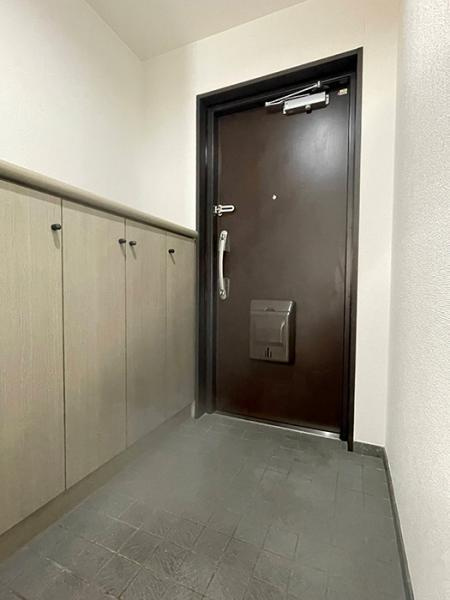 名古屋市北区平安２丁目の中古マンションの玄関|「玄関」下駄箱付き 