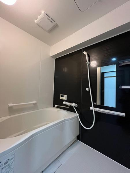 名古屋市北区上飯田東町１丁目の中古マンションの浴室|「浴室」ダークブラウンで落ち… 