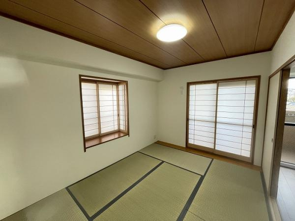 名古屋市千種区光が丘１丁目の中古マンションの和室|「和室」別角度からの様子です。 