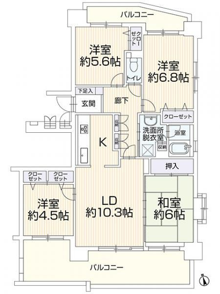 名古屋市千種区光が丘１丁目の中古マンション