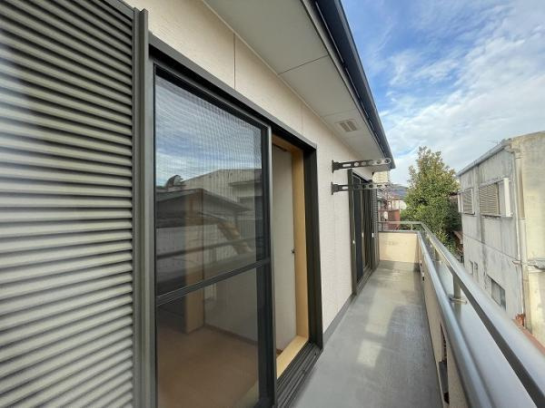 名古屋市熱田区野立町２丁目の中古一戸建のバルコニー|ベランダの様子です。 