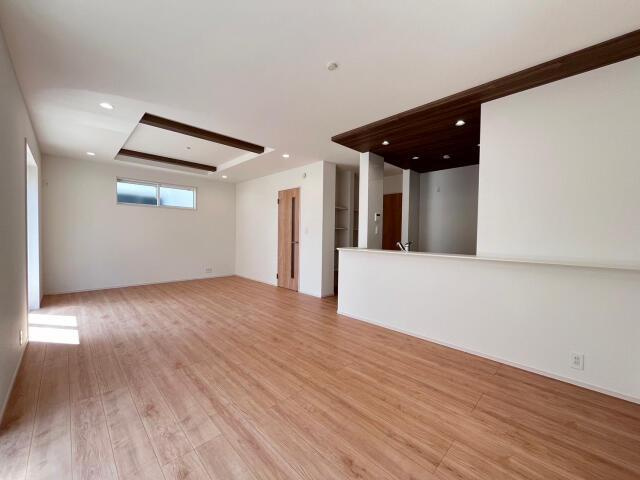 名古屋市港区船頭場２丁目の新築一戸建の居間・リビング|リビング（3号棟） 