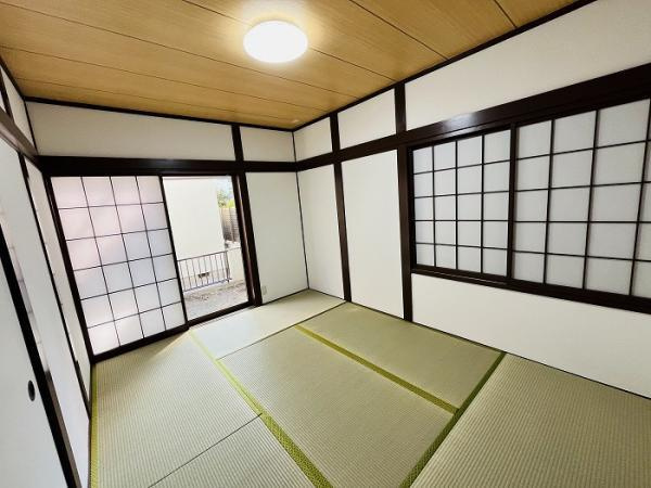 名古屋市守山区高島町の中古一戸建の和室|「1階和室」南に大きめ窓があ… 