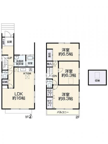 名古屋市中川区万場３丁目の中古一戸建