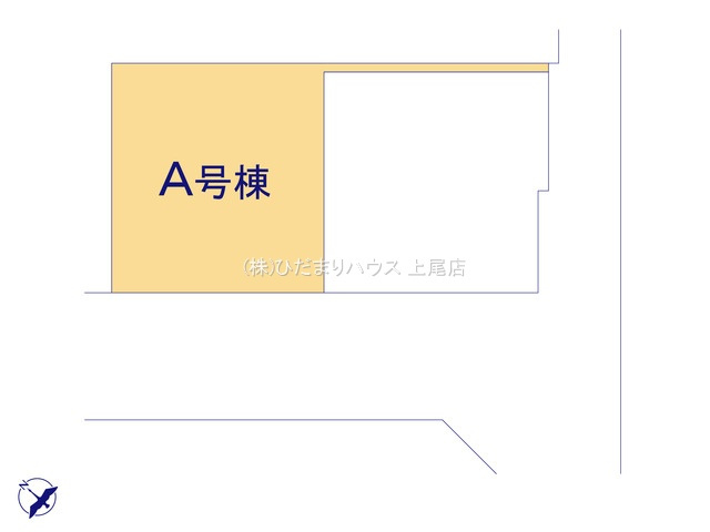 西区指扇775番　新築戸建　ハートフルタウンAの区画図