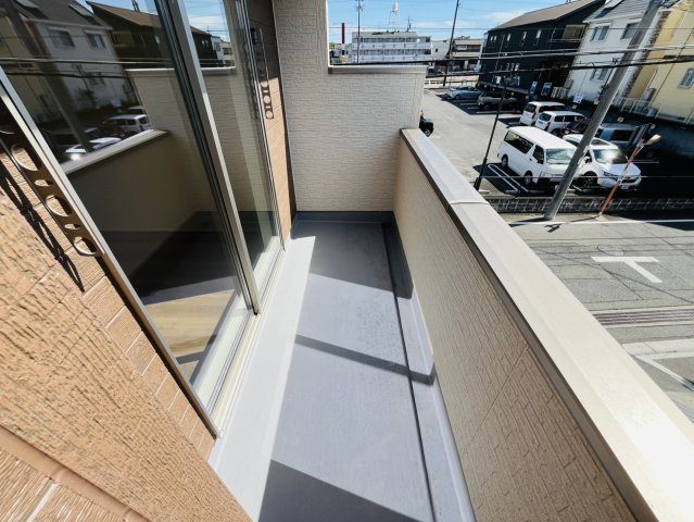 知多市清水が丘2-1606『仲介手数料無料』新築戸建てのバルコニー