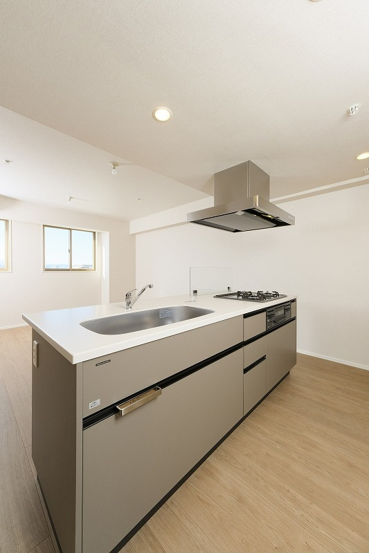 エンクレスト呉服町のキッチン|きれいなキッチンです