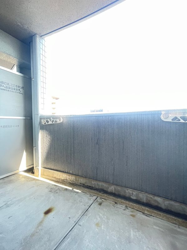 アリビオ博多駅東のバルコニー