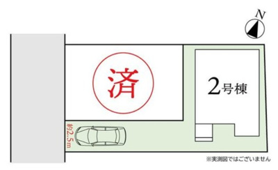 【区画図】 | 大和市鶴間1丁目 新築戸建 全2棟
