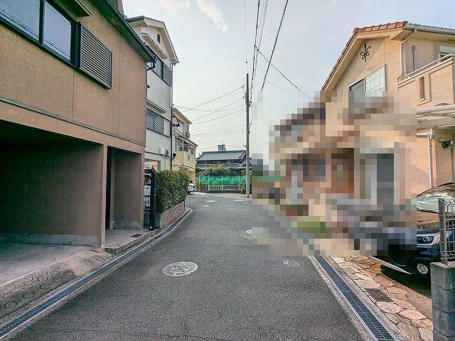 楠葉朝日1丁目　中古一戸建ての前面道路含む現地写真|■物件内覧・資金計画相談・住宅ローン相談、リフォーム相談、お問合せ受付中■
※当日・翌日のご内覧、ご相談はお電話でのお問合せがスムーズです！