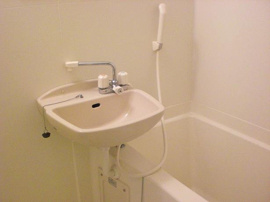 落ち着いた空間のお風呂です