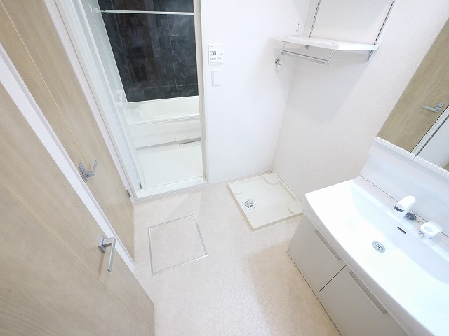 クレストールⅠの洗面所|忙しい朝には欠かせない洗面所です