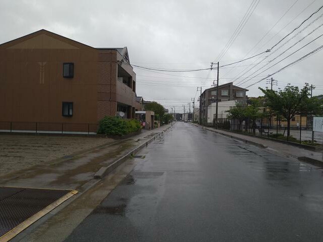 土田３丁目貸地の外観