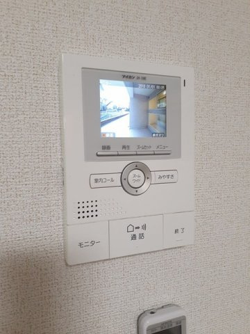 シャングリラⅡのセキュリティ|TVモニター付きで安心です☆