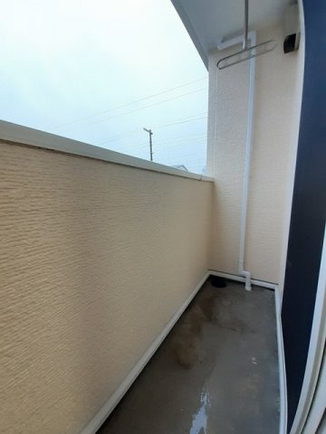 サンフラワーＤのバルコニー