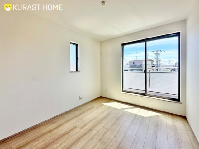 長岡京市滝ノ町2丁目　新築戸建の洋室|6.25帖洋室