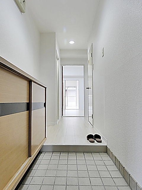 ニューアーバン一社の玄関|ゆったりとした玄関です