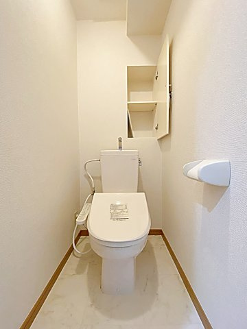 グランハートのトイレ|清潔感のあるトイレです