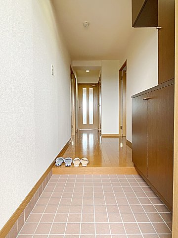 グランハートの玄関|落ち着いた玄関です