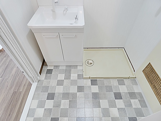 アルス８８の独立洗面台|朝の支度にも助かる、独立の洗髪洗面化粧台