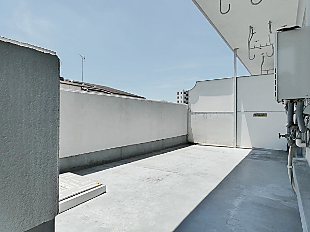 アルス８８のバルコニー|広々としたバルコニーです