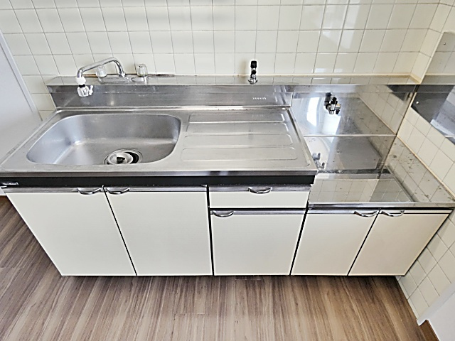 アルス８８のキッチン|コンパクトなキッチンで掃除もラクラク