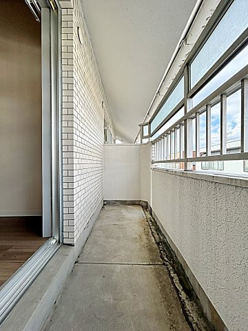 プレステージ社が丘のバルコニー