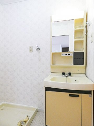 メルローズ２号館の独立洗面台|独立洗面化粧台が付いています