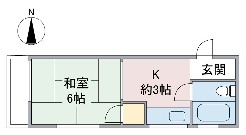 ムーニー若原の間取り