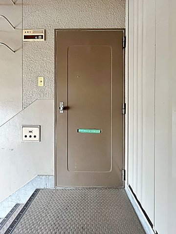 第２大幸ハイツの玄関|きれいな玄関です