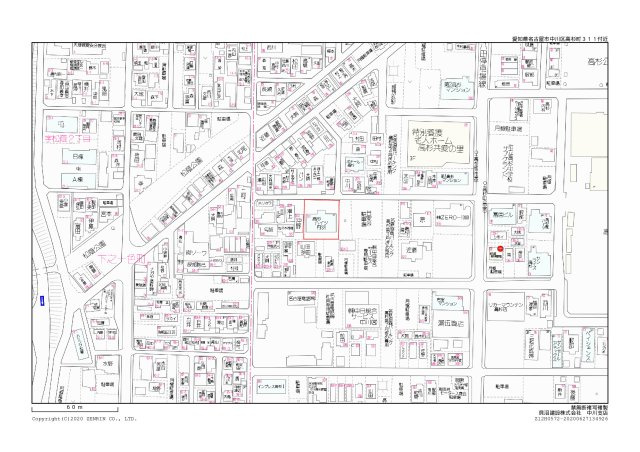 高杉ハイツ丹羽の地図