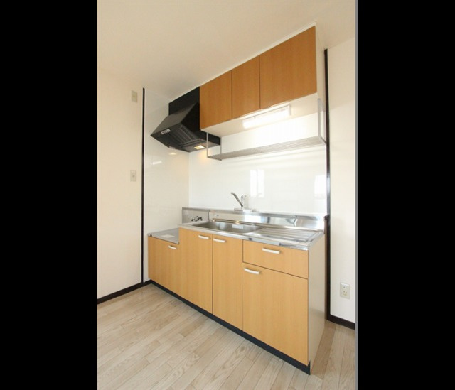 ソレアードⅡのキッチン|きれいなキッチンです